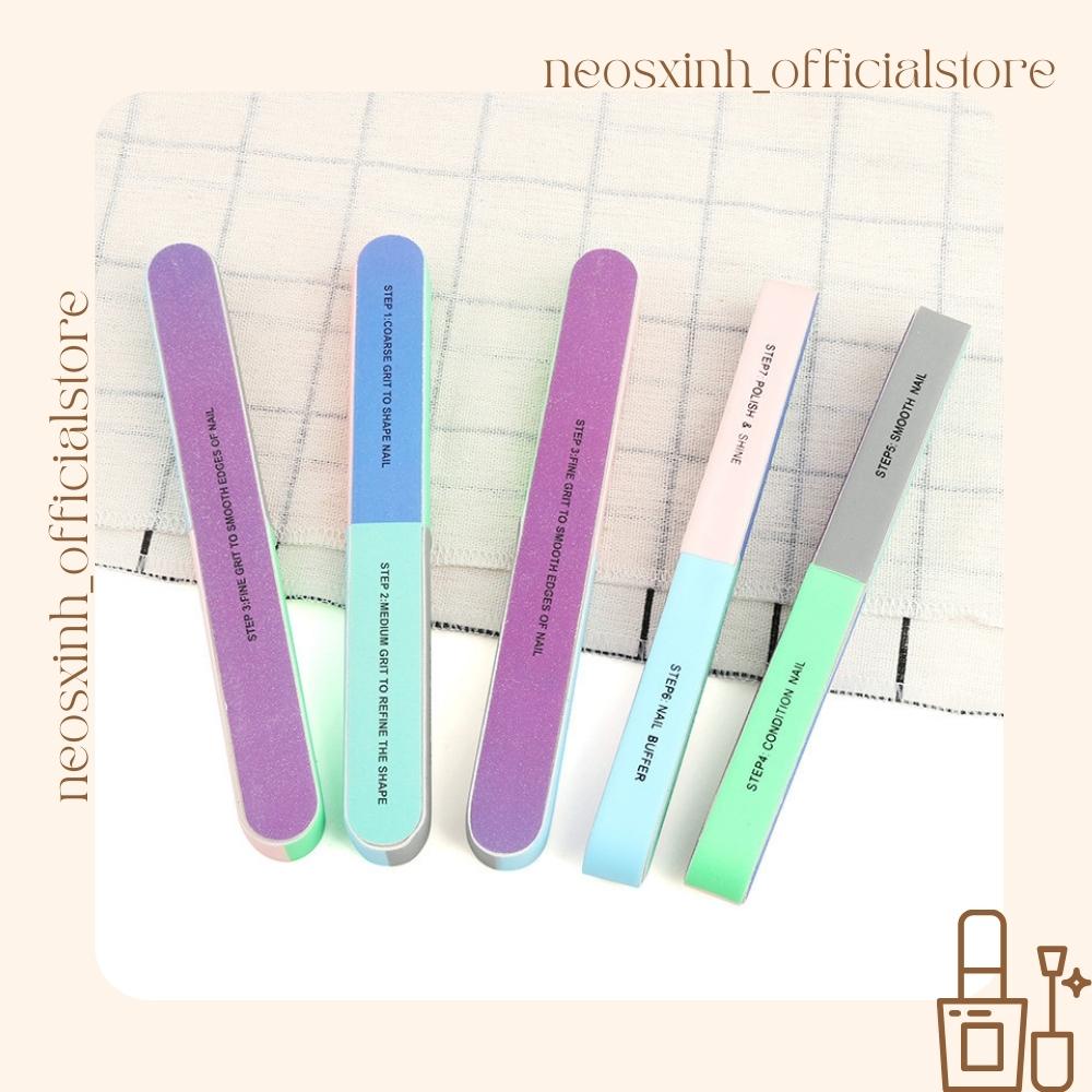 Dũa Móng Tay 6 Mặt Tiện Lợi - Neosxinh Nails
