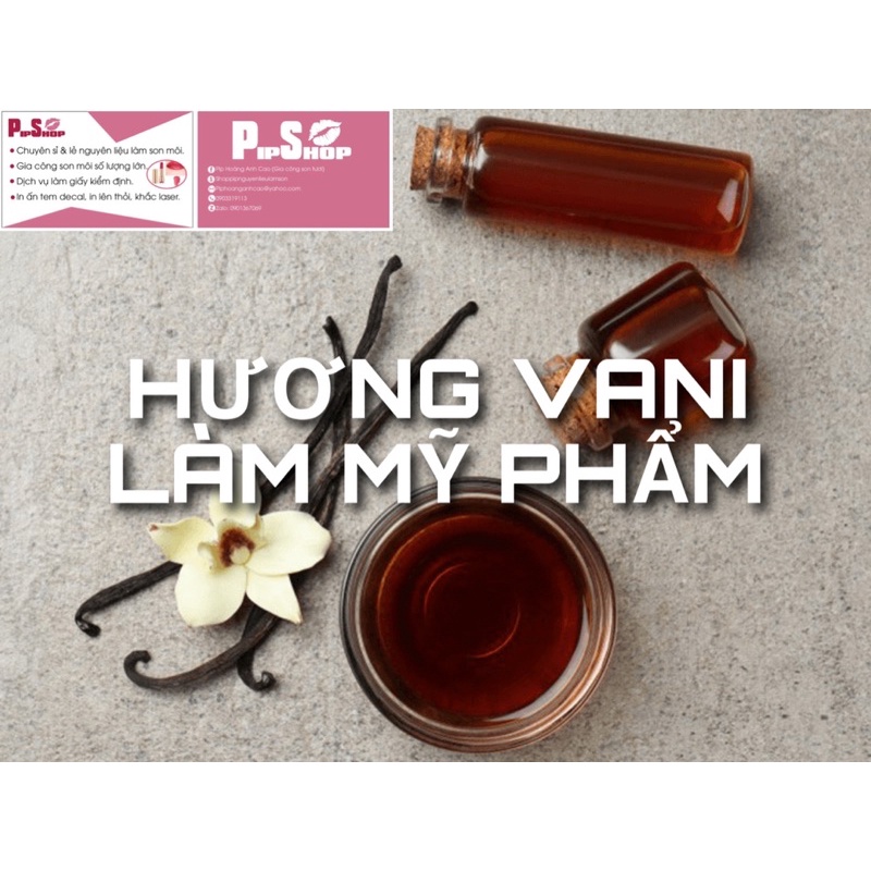 Hương Vani Làm Mỹ Phẩm 10ml/50ml