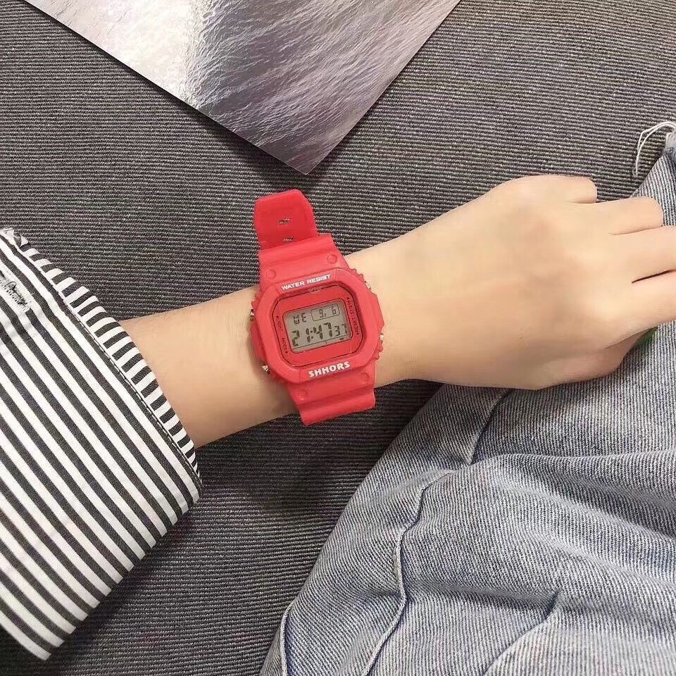Đồng Hồ Điện Tử Thời Trang Nữ SHHORS 262, thể thao mặt số. | BigBuy360 - bigbuy360.vn