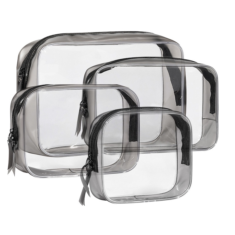 Túi Đựng Đồ Trang Điểm Bằng pvc Trong Suốt Chống Nước Chống Dị Ứng Đa Năng