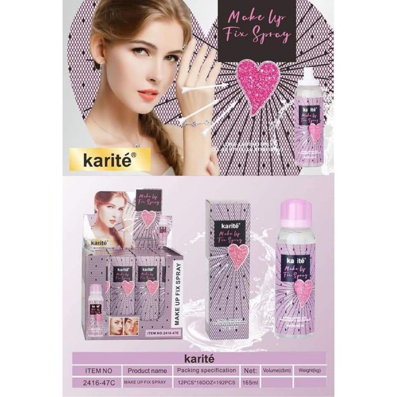 xịt khóa nền make up 165 ml