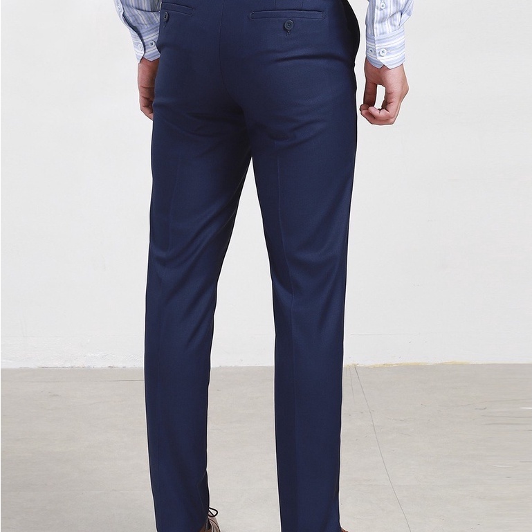 Quần tây nam công sở Aristino quần âu nam màu xanh xám dáng slim fit chất polyester cao cấp chính hãng ATR00308