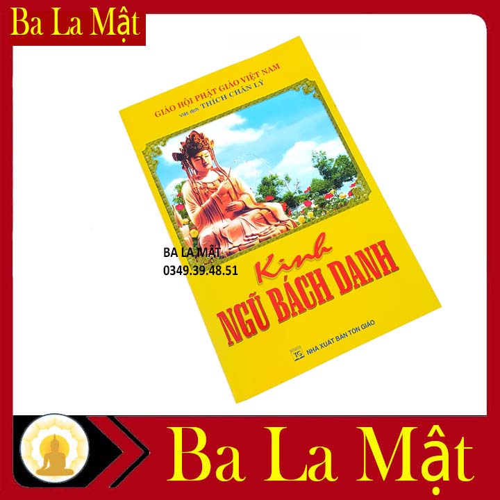 Sách - Kinh Ngũ Bách Danh Trọn Bộ Bìa Giấy - Ba La Mật Shop