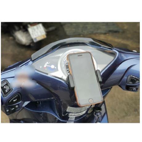GIÁ RẺ CHO XE ÔM CÔNG NGHỆ Kẹp điện thoại , GIÁ ĐỠ dán lên đồng hồ xe máy, chắc chắn cho GRAB , Be , NOW