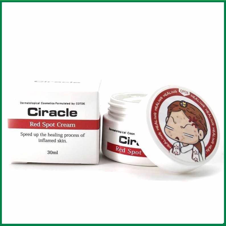 Ciracle Red Spot Cream [Sạch mụn 100%-Hàng Auth]  Kem Ciracle giảm mụn, xóa mờ vết thâm, trắng da hiệu quả