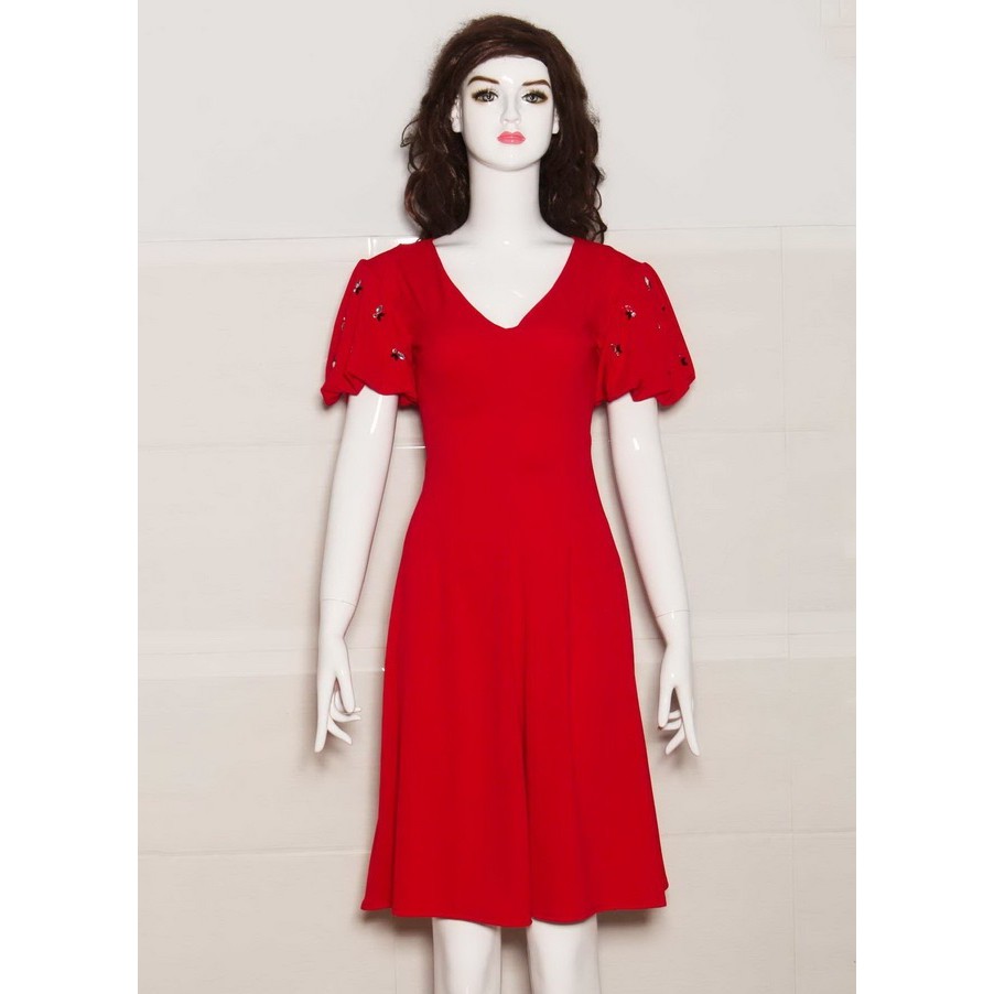 Đầm thun xoè thiết kế cao cấp form chữ A nàng thơ (hàng có size)