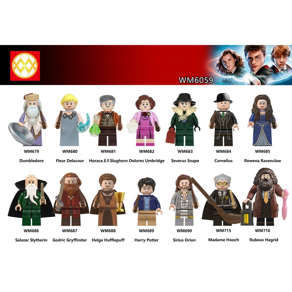 Minifigures Các Nhân Vật Trong Harry Potter Mẫu Ra Mới Nhất WM6059