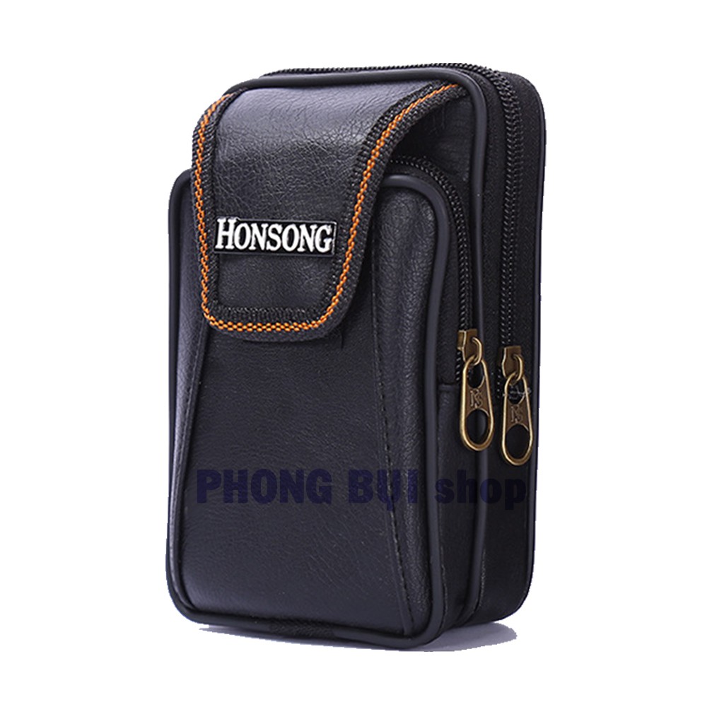 Túi Da Nam Đeo Hông Đeo Bụng Dáng Mini Tiện Lợi Đựng Điện Thoại Ví Nhỏ Gọn | BigBuy360 - bigbuy360.vn