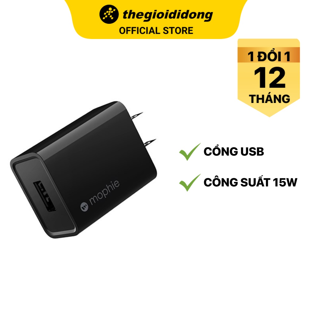 Adapter sạc 10W Mophie