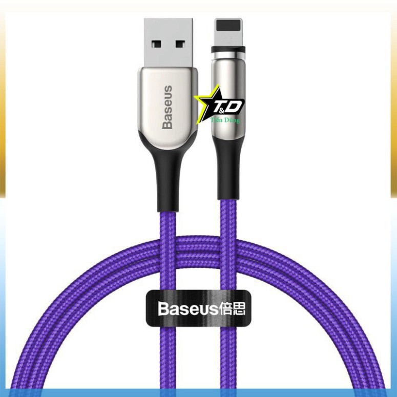 Cáp sạc từ thế hệ thứ 3 Baseus Zinc Magnetic series 3 Lightning/ Type C/ Micro cho Smartphone/ Tablet Cable ♥️♥️