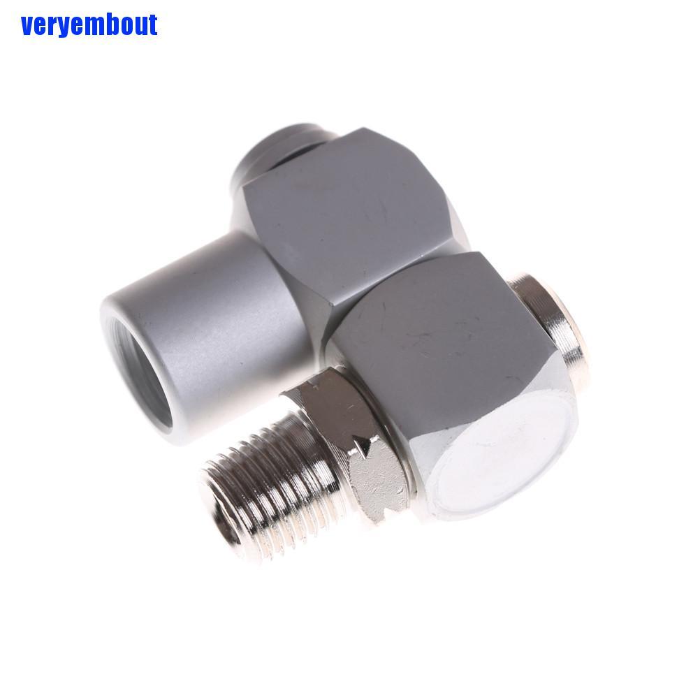 Khớp Nối Ống Khí Nén 1 / 4 BSP Xoay 360 Độ