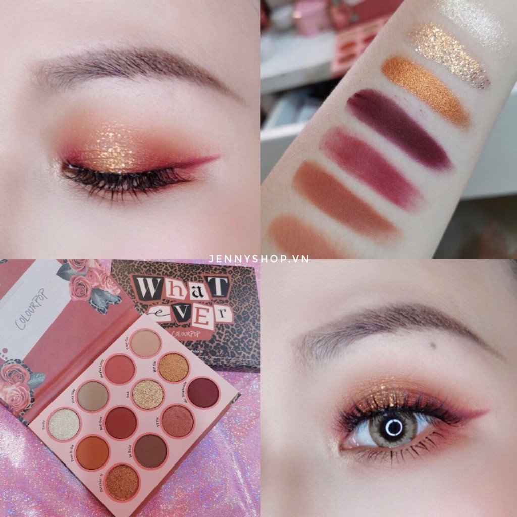 Bảng Phấn Mắt 12 Ô Colourpop Pressed Powder Shadow Palette (Nhiều Mã Màu)