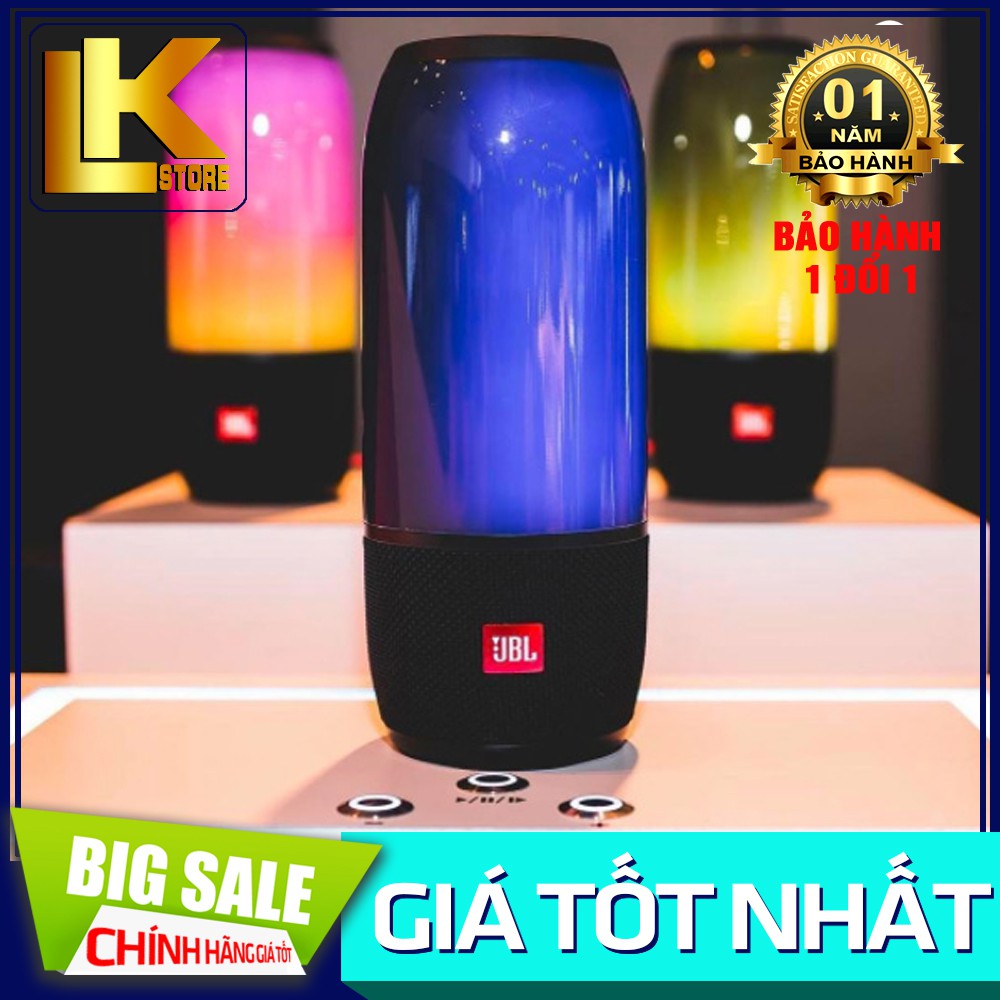 Loa Bluetooth JBL PULSE 3 - Đèn LED Nhiều Màu Công Suất 20W Chống Nước Chuẩn IPX7 - BẢO HÀNH ĐỔI MỚI