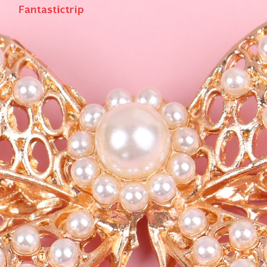 [Fantastictrip] Phụ Kiện Trang Trí Giày / Giày / Kẹp Nơ DIY Mới Dành Cho Bạn Nữ