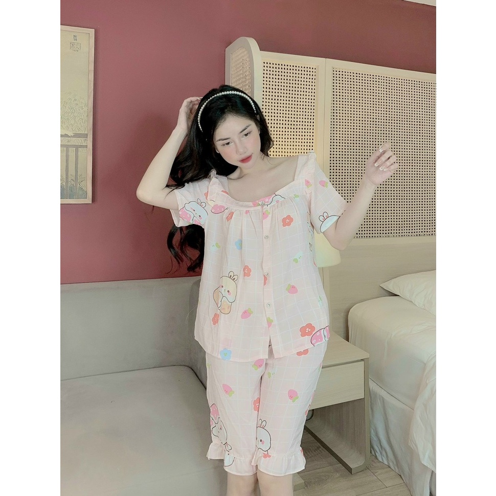 đồ bộ pijama nữ lững thiết kế siêu xinh, chất liệu lụa cao cấp mềm mịn mát chuẩn hàng shop, đồ bộ giá rẻ xưởng free ship
