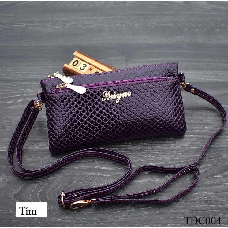 Túi đeo chéo nữ kiêm ví cầm tay - TDC004