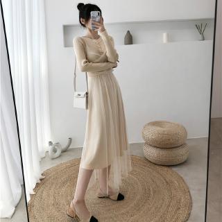 [Nhập WASIPN giảm 30K cho đơn 150K] đầm dệt kim dáng ôm tay dài