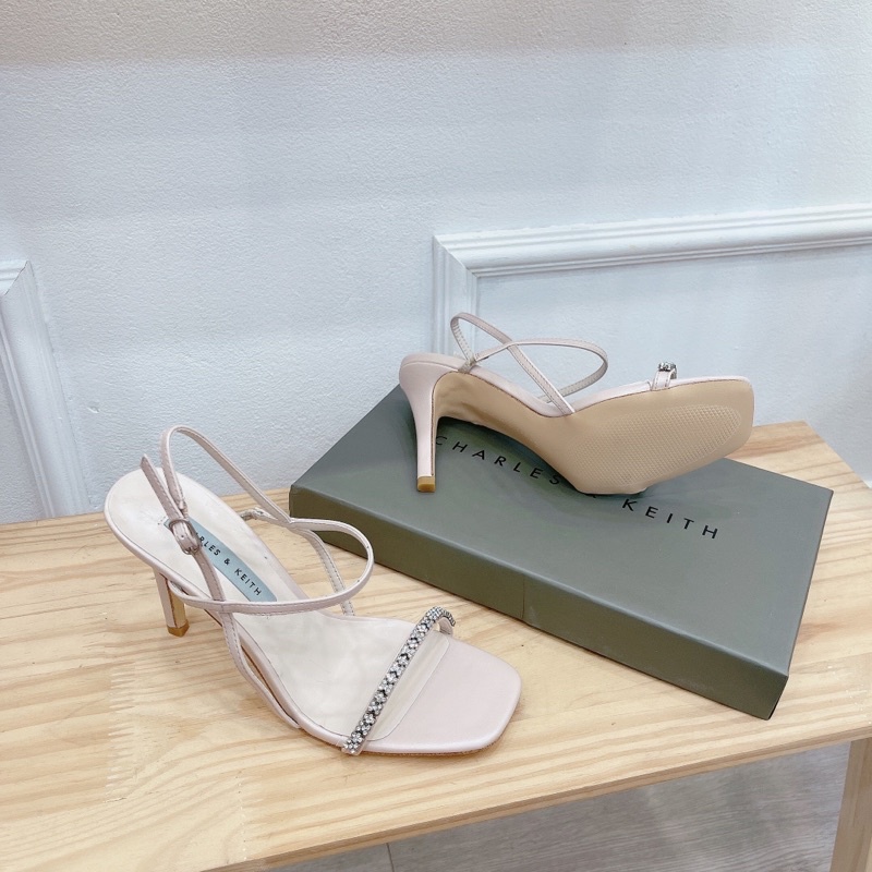 Sandal cao gót quai đá hàng cao cấp fullbox