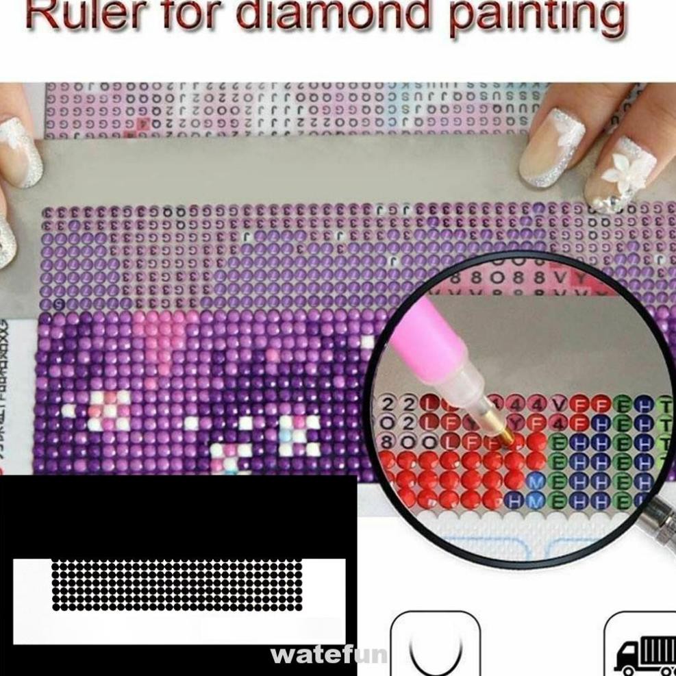 - Thước đính đá bằng thép không rỉ loại xịn 8 hàng NCS-NGỌC CHÂU SHOP