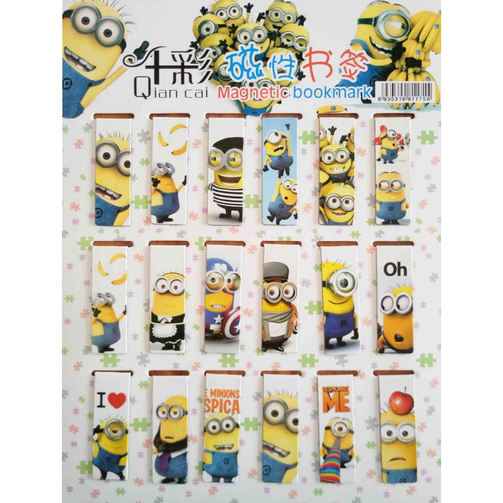 Đồ Kẹp Sách Nam Châm MAGNETIC BOOKMARK - 1 cái