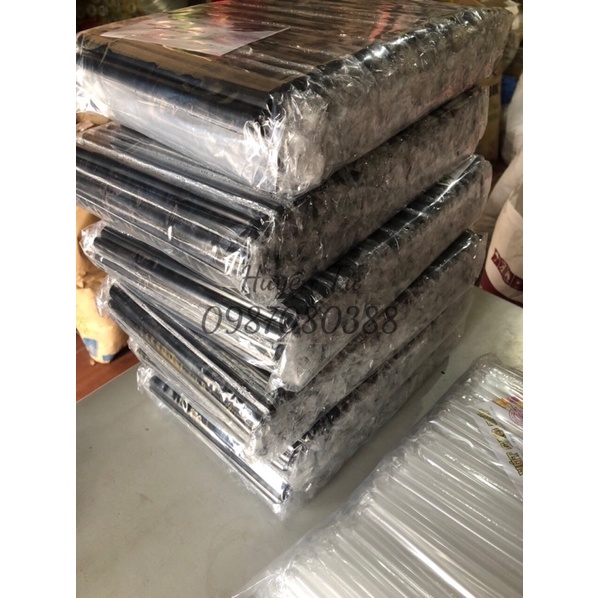 Ống hút trà sữa trân châu/trà chanh/ trà tắc có màng bọc phi 8 phi12 gói 450 ~500g