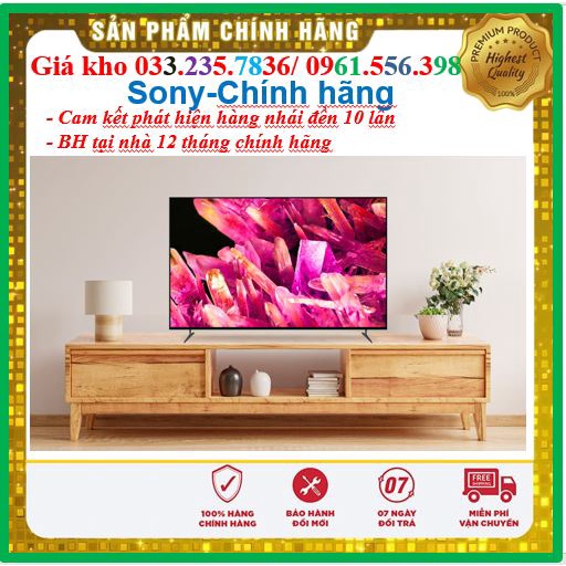 Google Tivi Sony 4K 65 inch XR-65X90K - Mới 100%
