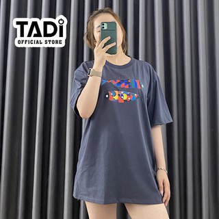 Áo thun Unisex TADI tay lỡ form rộng nam nữ T32