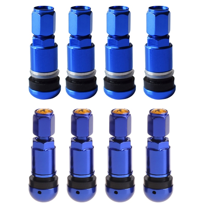 Nắp Van Bánh Xe Hơi Bằng Hợp Kim Nhôm Hình Tròn Ốp