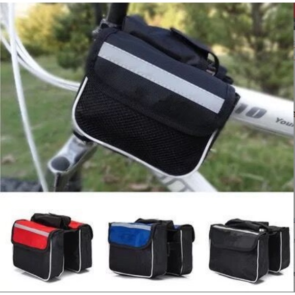 Túi đựng đồ treo khung sườn xe đạp thể thao 5 ngăn chống thấm nước