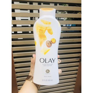 {Cam Kết Chính Hãng} Sữa Tắm OLAY Ultra Moisture With Shea Butter - HÀNG MỸ - 650ml - Bơ sữa