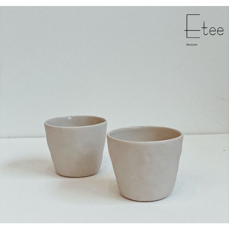 Cốc gốm uống nước cỡ nhỏ_sử dụng gia đình, quán cafe_cực xinh