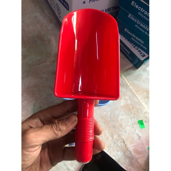 Đồ xúc gạo, xúc đá nhựa - xẻng xúc gạo  đá