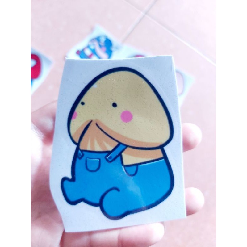 Tem Decal Sticker Con Ciu Cute Độc Lạ, Dán Xe, Nón, ĐT Giá Rẻ