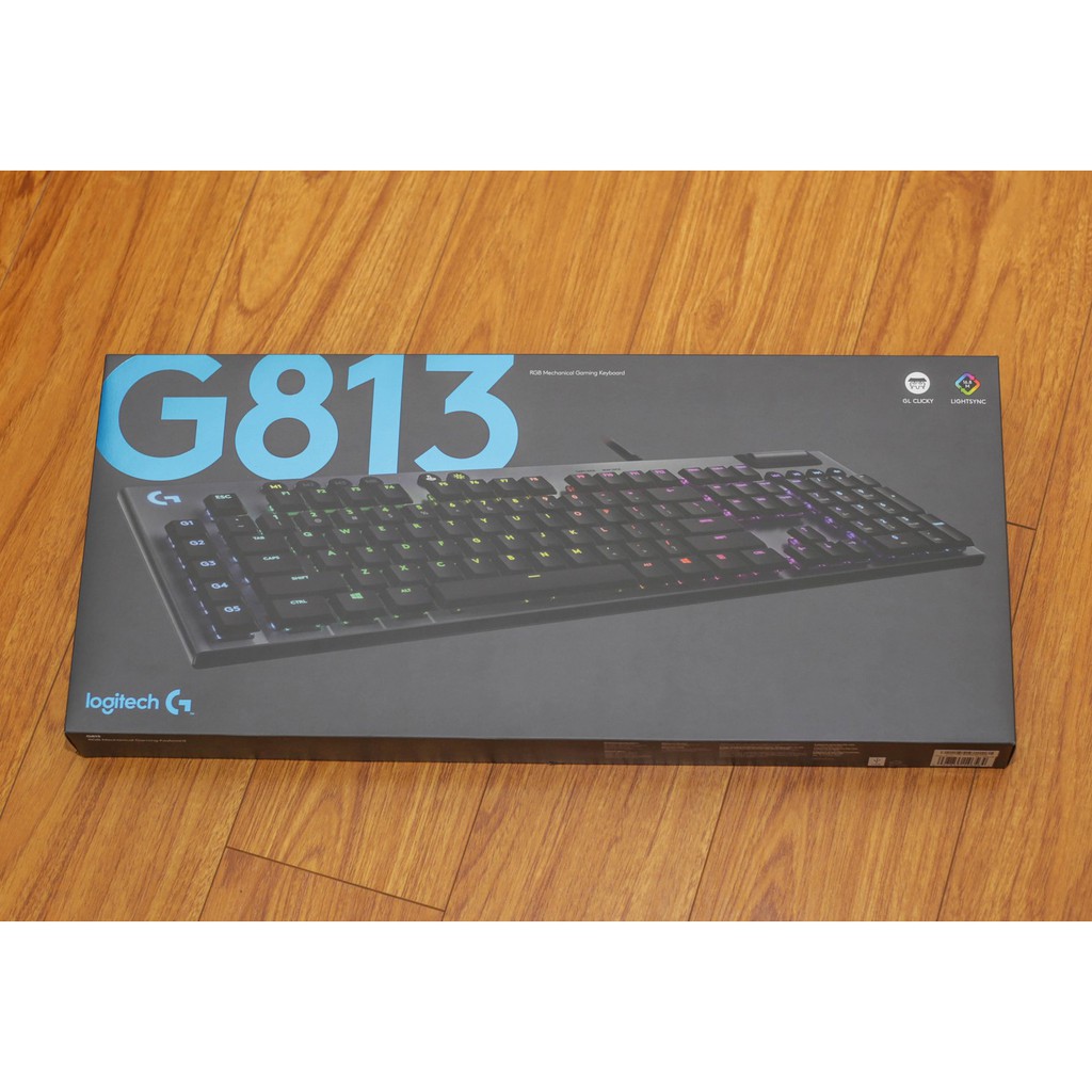 Bàn phím cơ Logitech G813 RGB -  HÀNG CHÍNH HÃNG