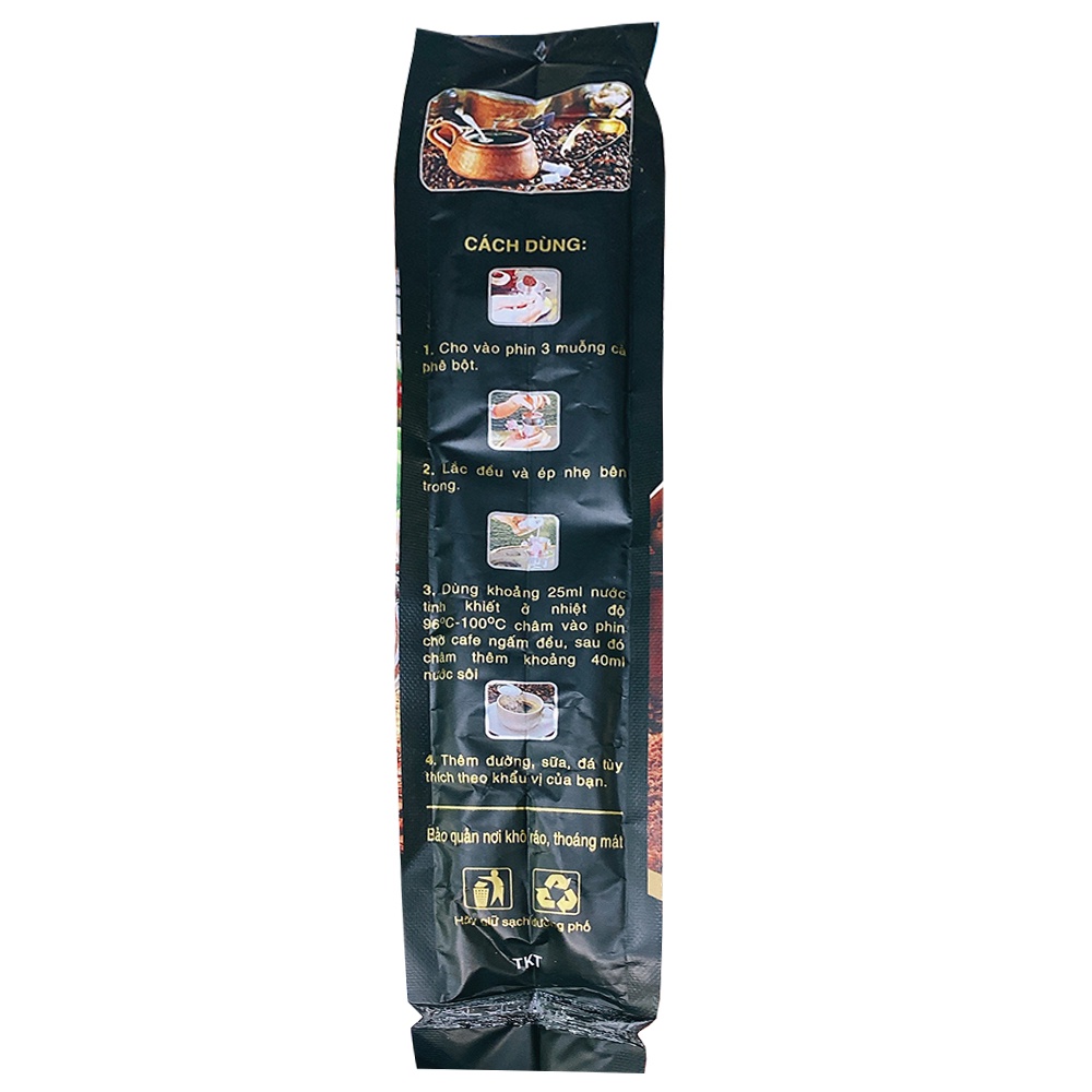 Combo 2 gói cà phê rang xay pha phin chồn đen ban mê Daklak ĐẠI XUÂN PHÁT