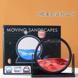 Tranh cát lún chuyển động 3D tranh cát lún thủy tinh trang trí bàn làm việc phòng khách gia đình
