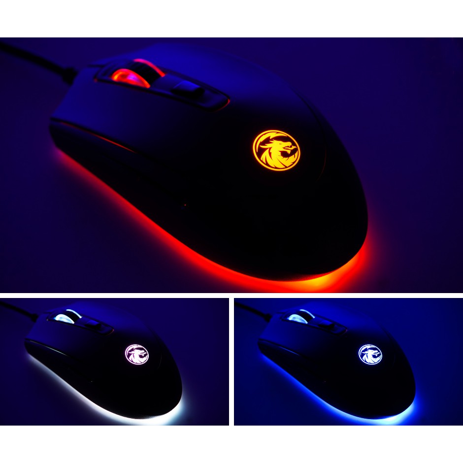 Chuột Gaming E-Dra EM614 LED, màu đen - BH 24 Tháng Toàn Quốc I Gaming Mouse EDra EM614 RGB, Black