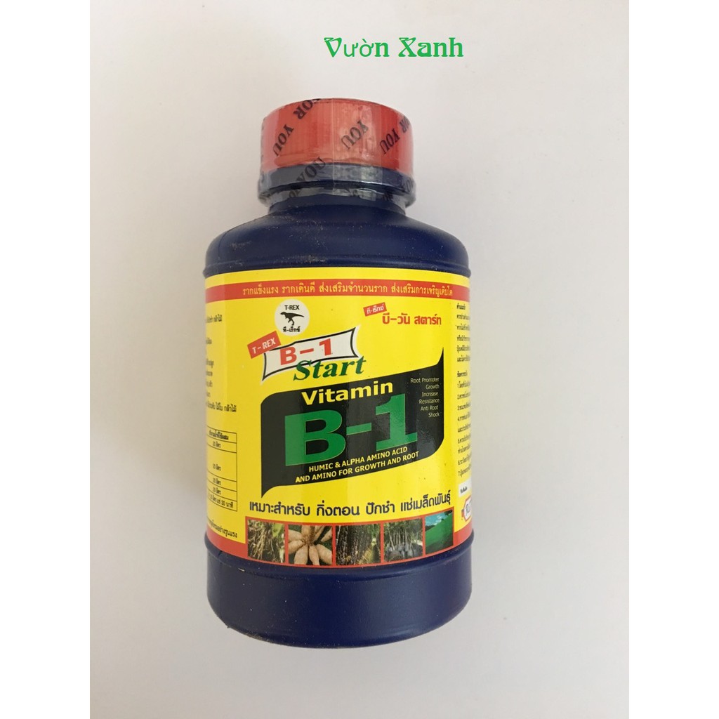 Phân bón lá Start Vitamin B1 NK Thái Lan 100ml dùng được cho hoa hồng, lan, sứ, bonsai...