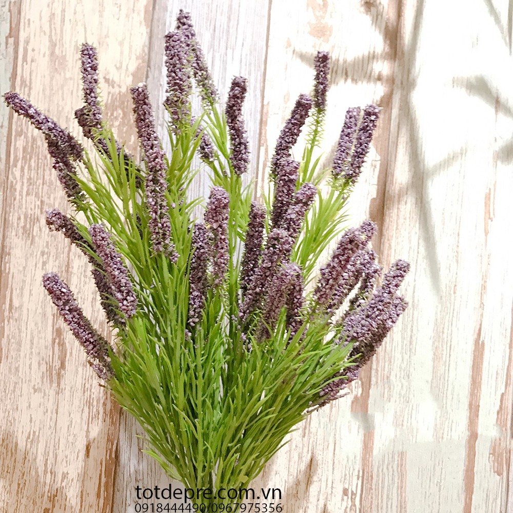 Cành lavender - Hoa giả cao cấp