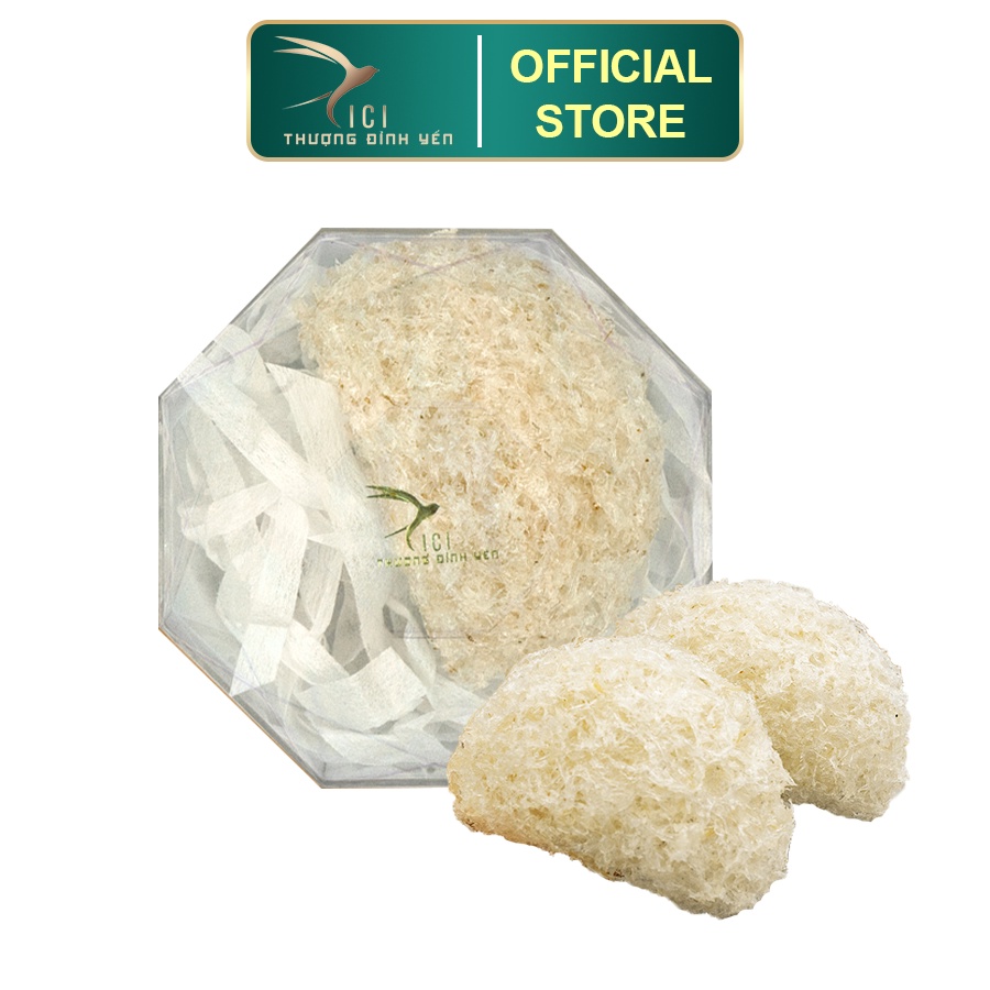 Yến Khô Tinh Chế Sợi Loại 1 CiCi Thượng Đỉnh Yến hộp 10g nguyên chất Tổ Yến Khánh Hòa