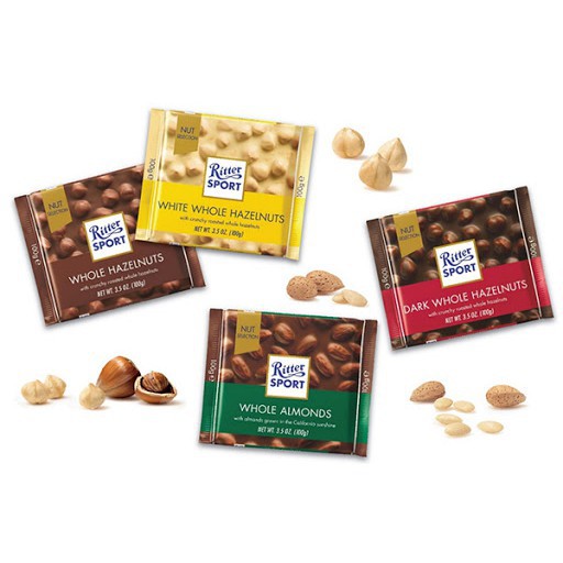 Socola Ritter Sport 100g - HÀNG ĐỨC -