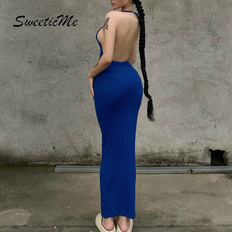 Đầm Nữ Sweeticme Lưng Cao Cột Dây
