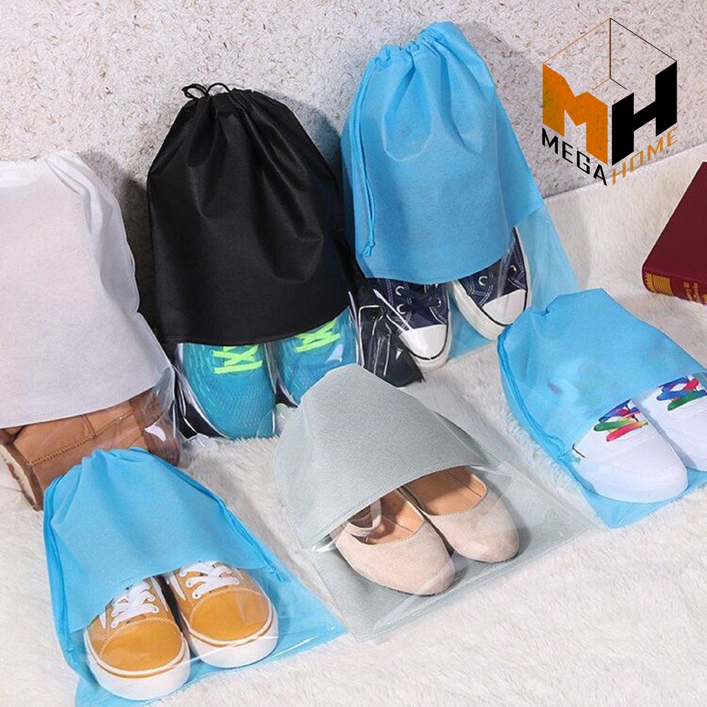 Túi đựng giày dép, bảo quản chống ẩm mốc, chất liệu vải dù cao cấp, bỏ vừa vali du lịch