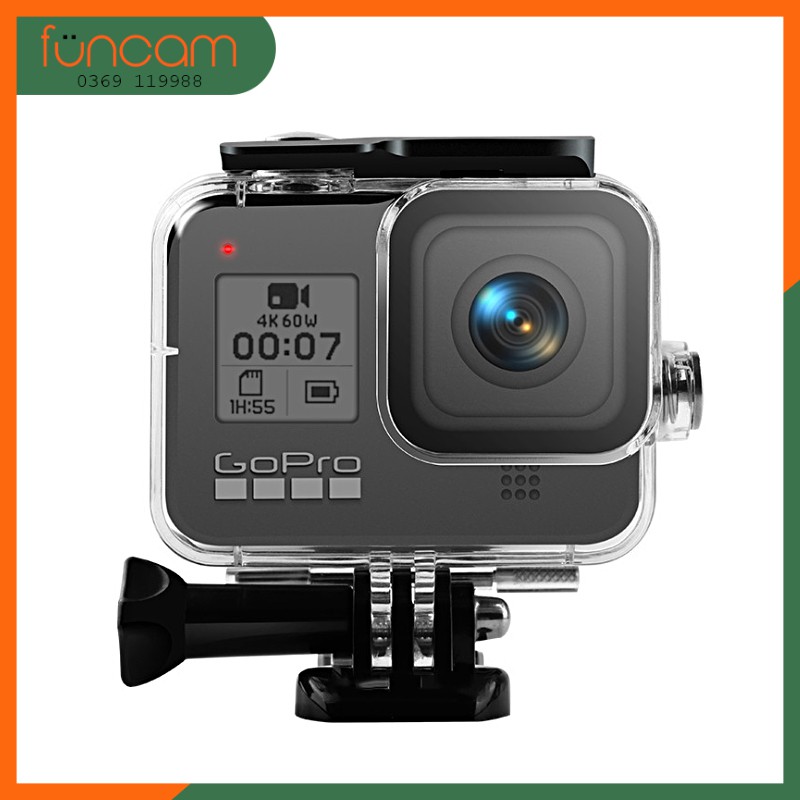 Vỏ chống nước Gopro 8 black | BigBuy360 - bigbuy360.vn