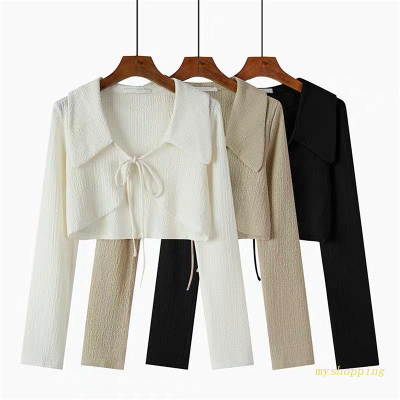 Áo Khoác Cardigan Dài Tay Chống Nắng Phong Cách Ngọt Ngào Dễ Thương Cho Nữ