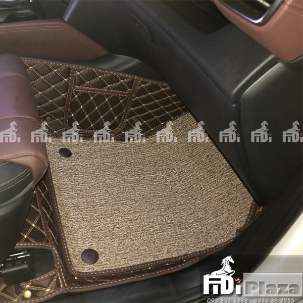 Thảm Trải Sàn Ô TÔ 6D Cao Cấp Huyndai Santafe - Thảm Lót Sàn Xe Ô TÔ - Đẳng Cấp Xế Yêu