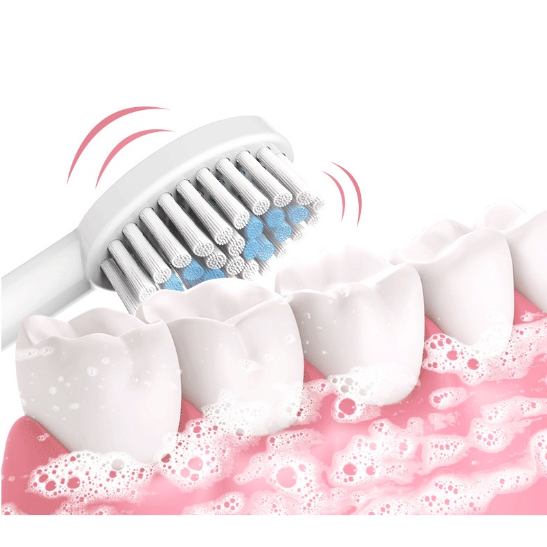 [Hàng mới về] Bàn chải đánh răng điện sóng siêu âm cho cặp đôi/ người lớn