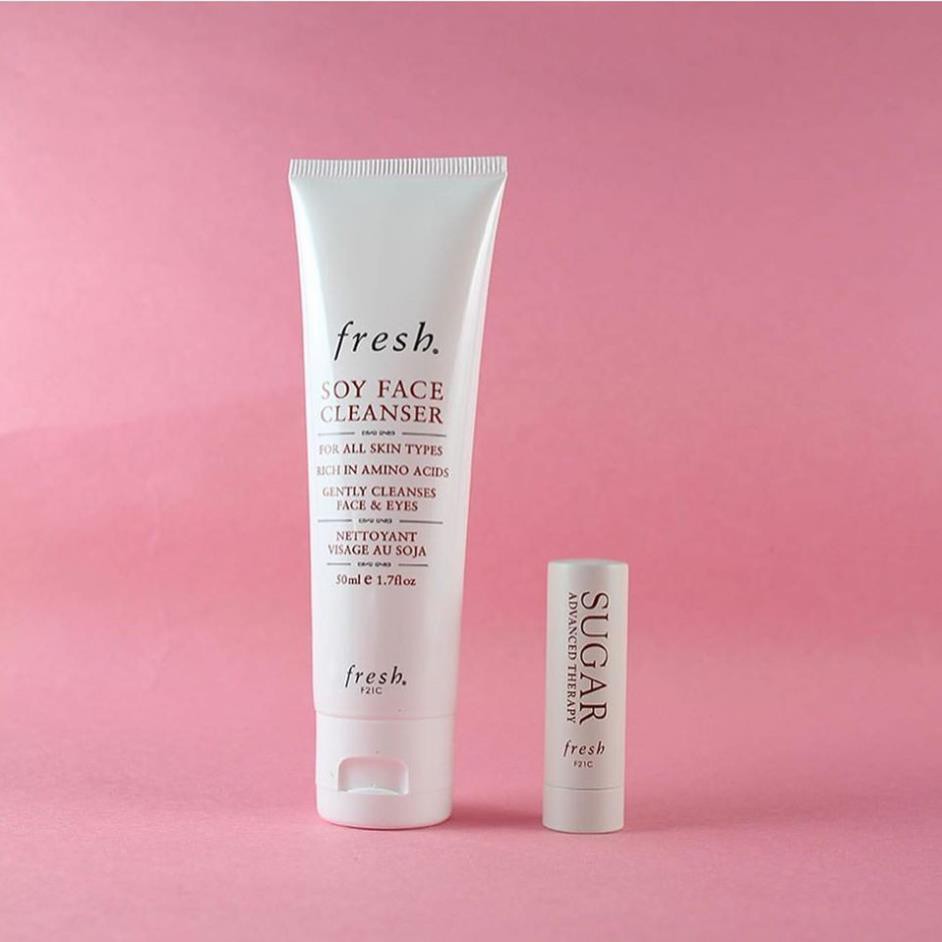 Sửa rữa mặt Fresh Soy Face Cleanser Minisize 20ml - 50ml - Fullsize 150ml