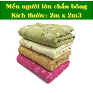 Chăn mền lớn 2m x 2m3 đắp ngủ cho người lớn Summer Quilt chần gòn (Giao mẫu ngẫu nhiên)