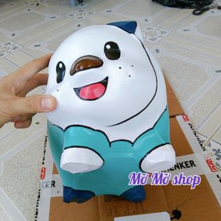 Heo đất pokemon Oshawott - heo đất handmade